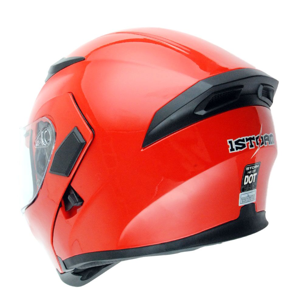 MOTORCYCLE MODULAR FULL FACE HELMET FLIP UP DUAL VISOR HELMET