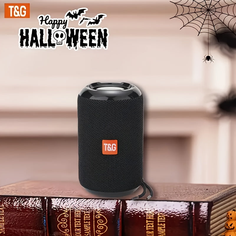 Portable Wireless Speaker for Outdoor Use, Featuring High-Quality Sound, TWS Stereo for Hands-Free Calls, And Compatibility with TF Cards And USB Drives. It Can Connect to Mobile Phones, Tablets, And Tvs with a Range of Up to