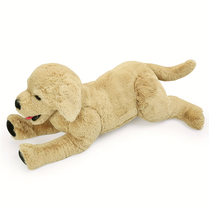 21 Inch Cute Plush Puppy Golden Retriever Dog Stuffed Animals Plush Puppy Toy Baby Toys Doll, Gift For Birthday, Christmas, For Kids, Children, Pets, Girls, Boys, Throw Pillows For Couch, Home Decoration, Perfect Gift For Pet