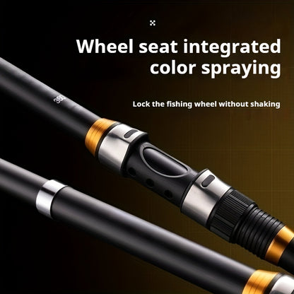 [Sea Fishing Rod Set] Long Throw Sea Fishing Rod Set (2.1m, 2.4m, 2.7m, 3.0m, 3.6m) | Smooth Guide Ring | Seaside Fishing Pole | Fishing Wheel Set Combination | Leisure Fishing