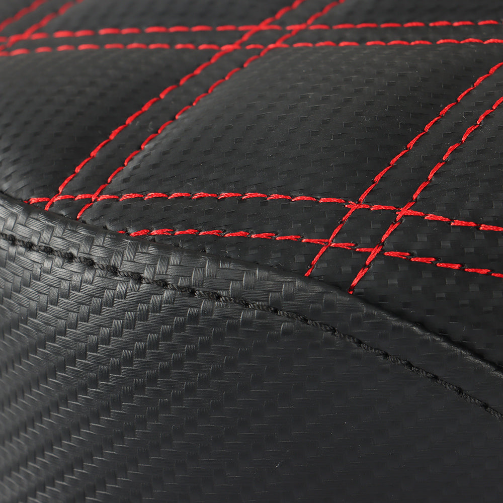 Red Lattice Replacement Seat with Carbon Fiber Gripper for Touring Models from 2008 to 2020