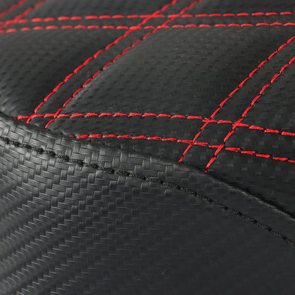 Red Lattice Replacement Seat with Carbon Fiber Gripper for Touring Models from 2008 to 2020