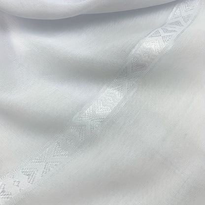 New 51-inch Shemagh Headscarf and Agal Combination Set, Lightweight and Breathable, Double Lace Design, Suitable for Daily Wear and Ramadan