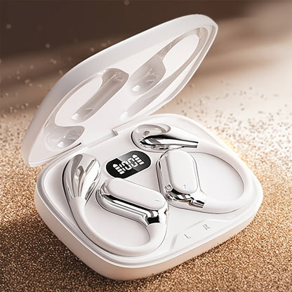 NEW SENYANG 2025 New Style True Wireless On-Ear Earpods Music None-In-Ear Headset Gaming Couples Earbuds Video TWS HIFI Bass 9D Stereo HD Calling Earphones for Android for, Couples Headphones, Open Ear Design, Comfortable Fit