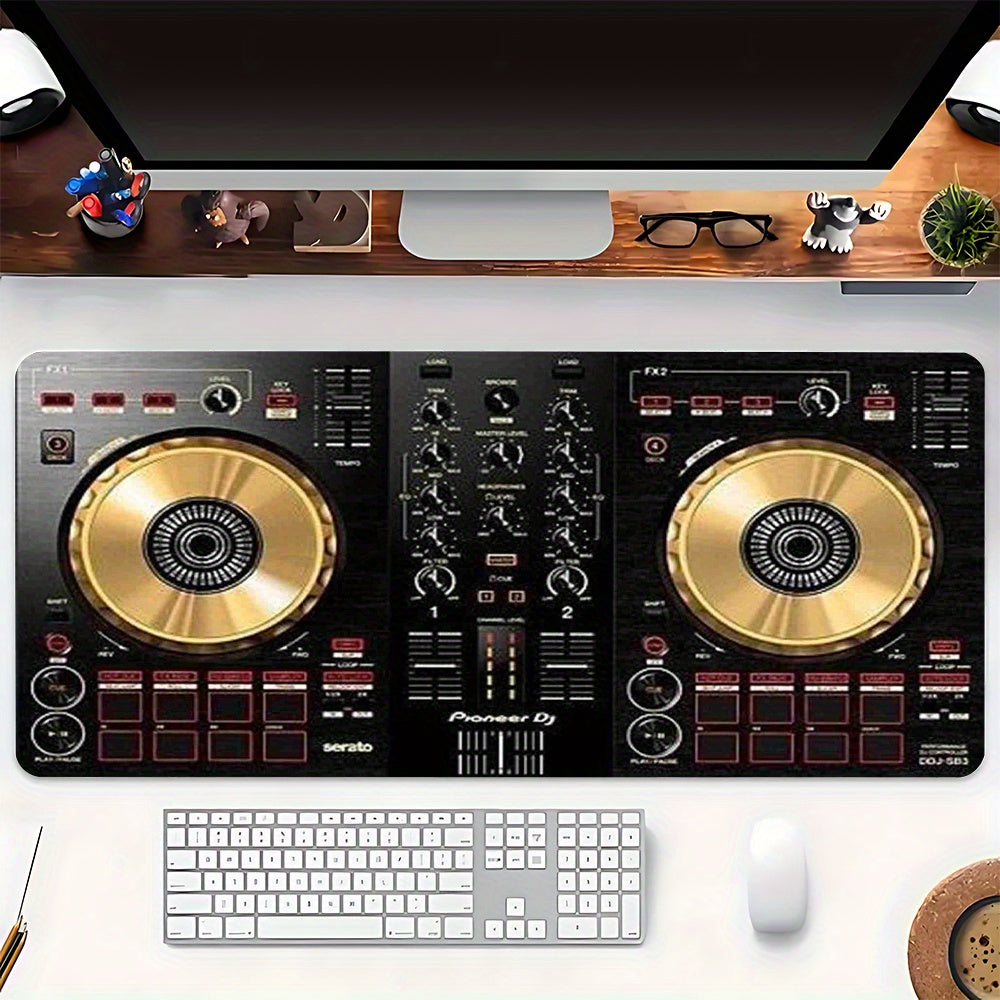 1pc Pioneer DJ DDJ-SB3 DJ Controller Desk Mat | Non-Slip Surface, Durable Polyester & Rubber Base, Compatible with DDJ-SB3, Ideal for Home/Professional Studios, Gaming & Office, Studio Furniture Accessory