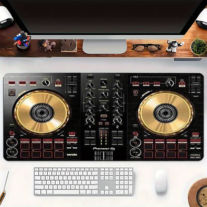 1pc Pioneer DJ DDJ-SB3 DJ Controller Desk Mat | Non-Slip Surface, Durable Polyester & Rubber Base, Compatible with DDJ-SB3, Ideal for Home/Professional Studios, Gaming & Office, Studio Furniture Accessory