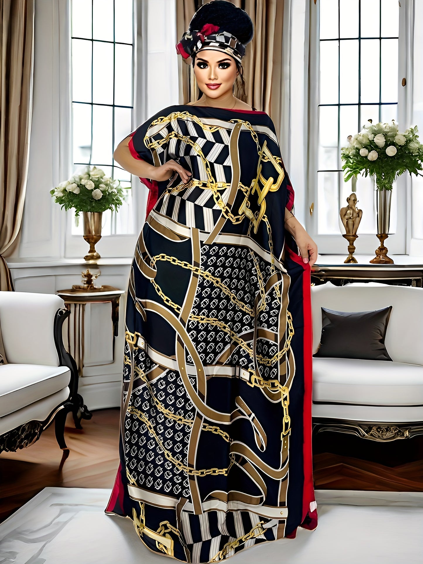 Middle Eastern Robe + Scarf