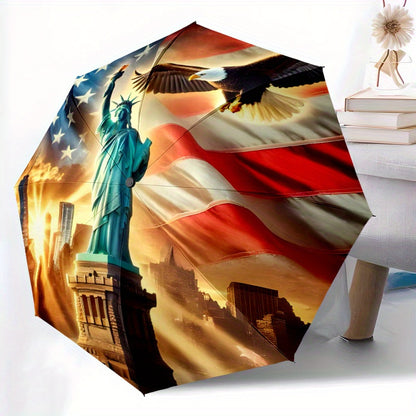 statue of Liberty 2 Style automatic automatic umbrella folding umbrella parasol portable travel decoration holiday gift