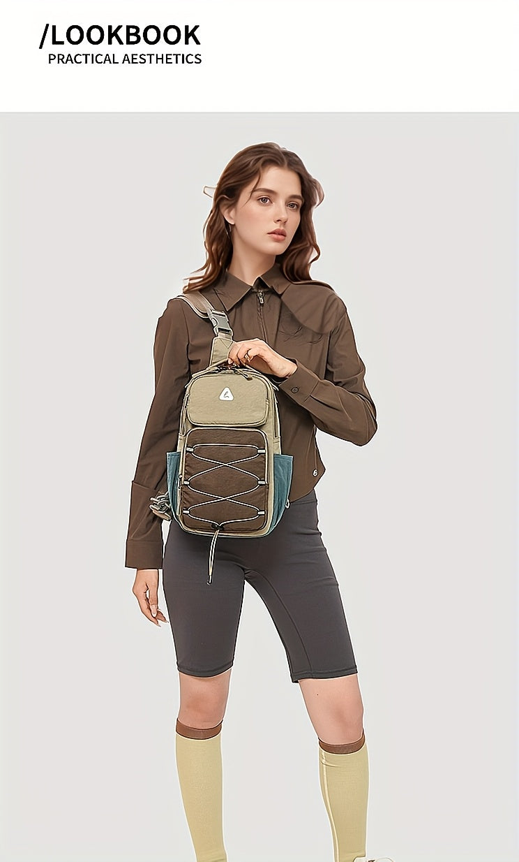 Unisex Fashion Anti-Theft Crossbody Bag - Lightweight Oxford Material, Secure Zip Closure, Adjustable Strap, Perfect for Travel & Everyday Use, Crossbody Ba