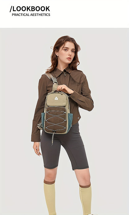 Unisex Fashion Anti-Theft Crossbody Bag - Lightweight Oxford Material, Secure Zip Closure, Adjustable Strap, Perfect for Travel & Everyday Use, Crossbody Ba