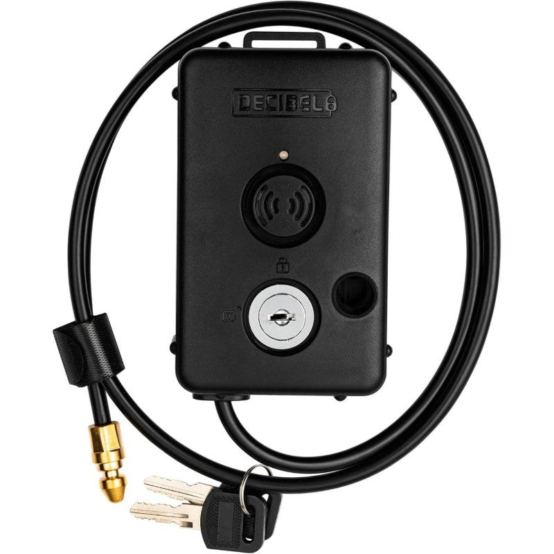 Decibel 3ft Anti Theft Cable Lock with 100dB Loud Alarm Security Lock for Outdoor Gear Power Tools Kayaks Generators