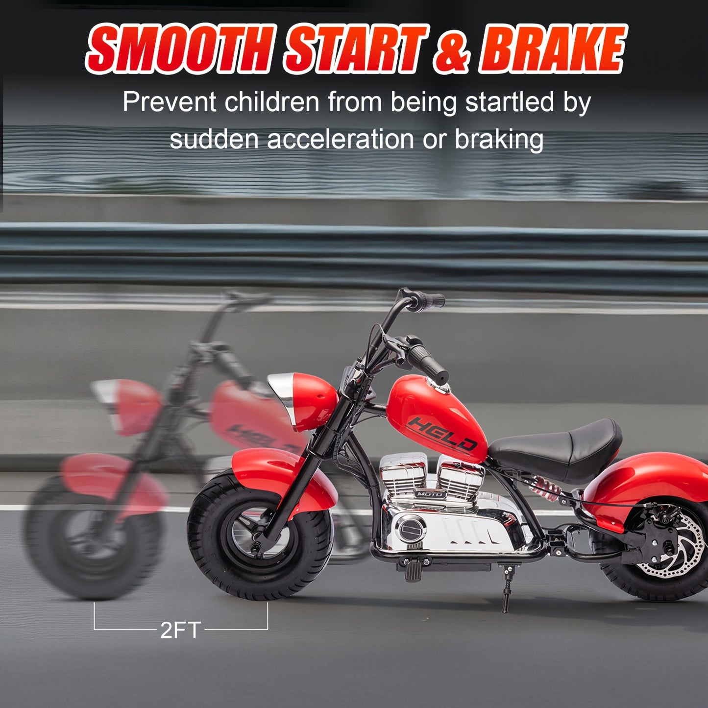 24V Electric Dirt Bike, Kids Motorcycle Ride on Toy for Big Kids, w/Raised Handlebars, Power Display, Twist-Grip Throttle, Shock Springs, Key Start, Handbrake