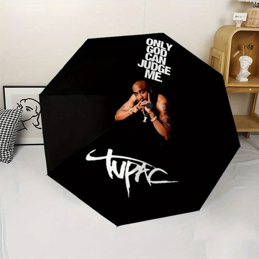 The Tupac Q Umbrella Is a Portable Automatic Umbrella Ideal for Commuting, Business, And Leisure Activities, Making It a Perfect Gift for Anyone in Any Season.
