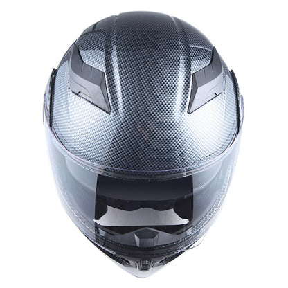 MOTORCYCLE MODULAR FULL FACE HELMET FLIP UP DUAL VISOR HELMET