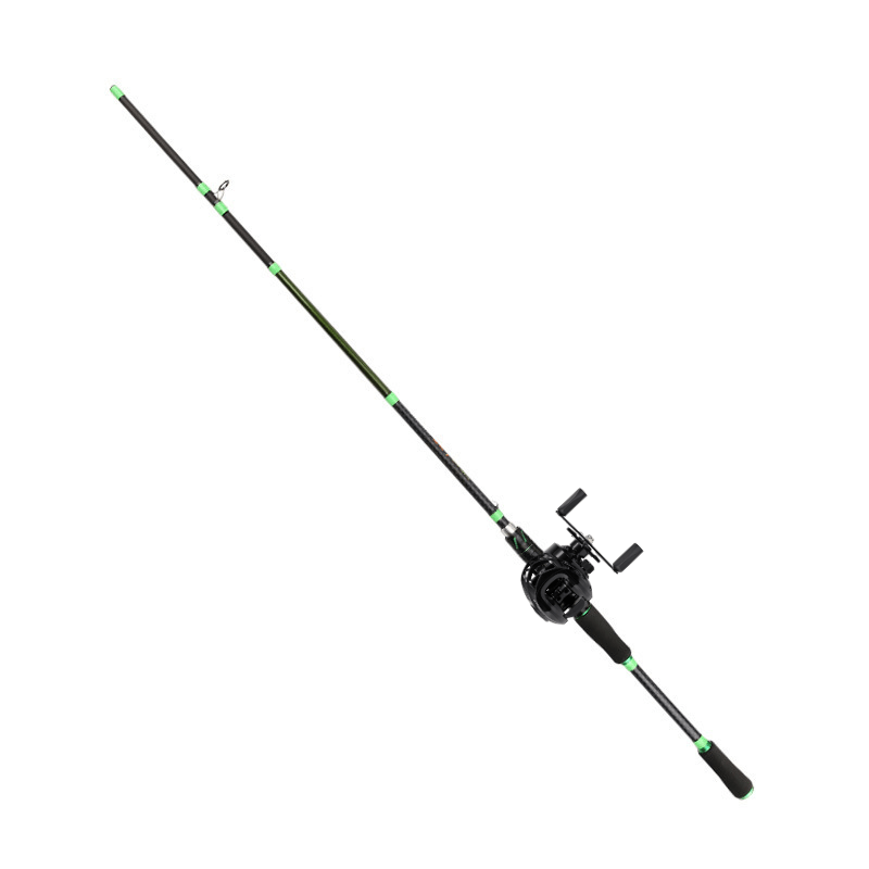 Fishing Rod Set - Carbon Fiber Rod Body, Aluminum Alloy Reel - 180cm/ 70.86inch - Left-handed/ right-handed - Ceramic Guides for Smooth Line Guide - Suitable for All Waters - A Perfect Christmas Gift for Fishing Enthusiasts.