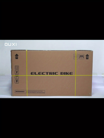 Electric Bike, 740W Powerful Adult Electric Bike, Electric Bike With A Top Speed Of 19MPH, 48V13AH Removable Lithium Battery, Suitable For Urban Commuting And Off-road Riding
