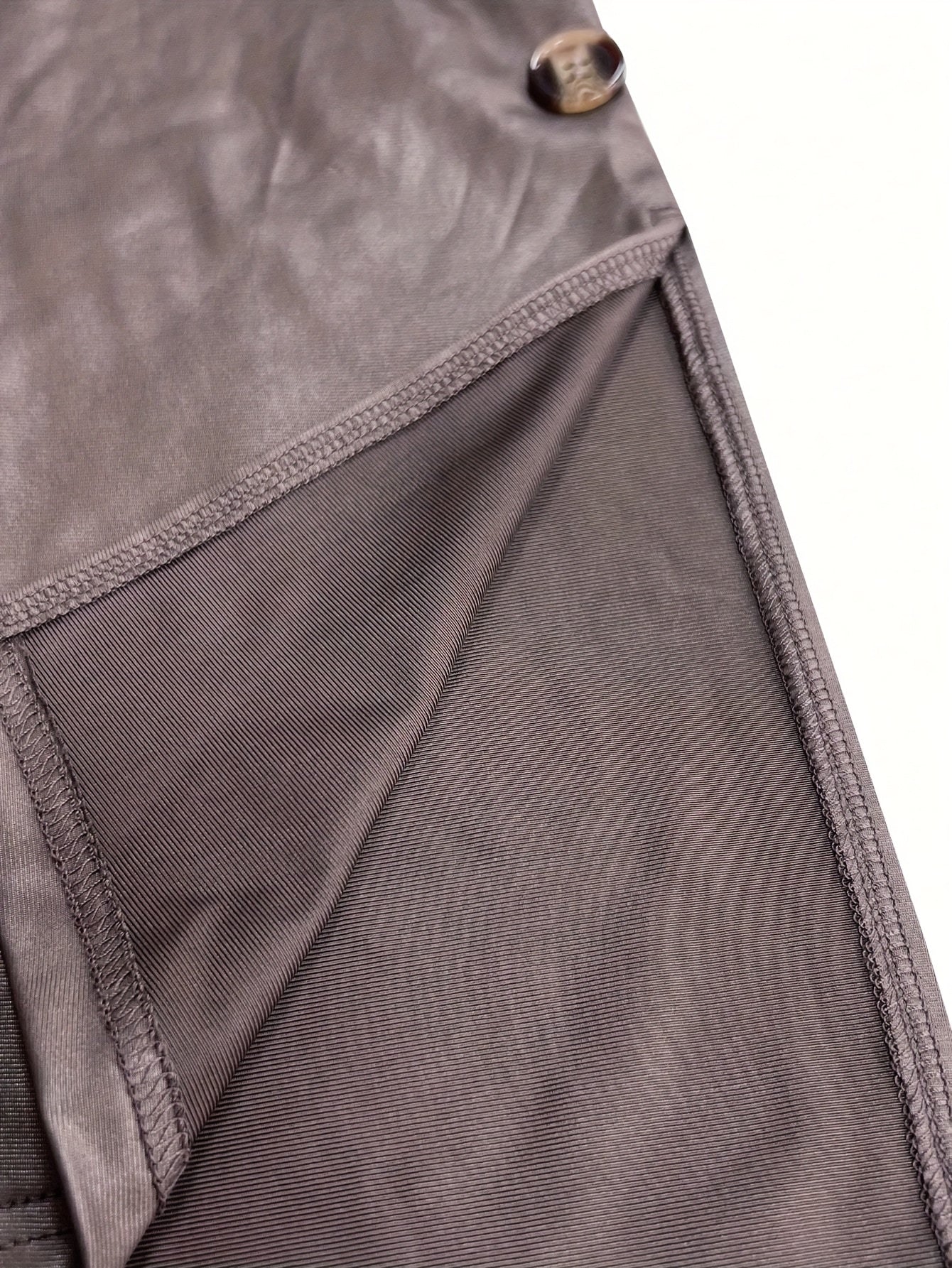 [Sexy Slit Dress] Women'S Solid Color Bodycon Hot Dress with a Stylish Belt, Fitted Long Sleeves, And a Sexy Side Slit, Mid-Length.