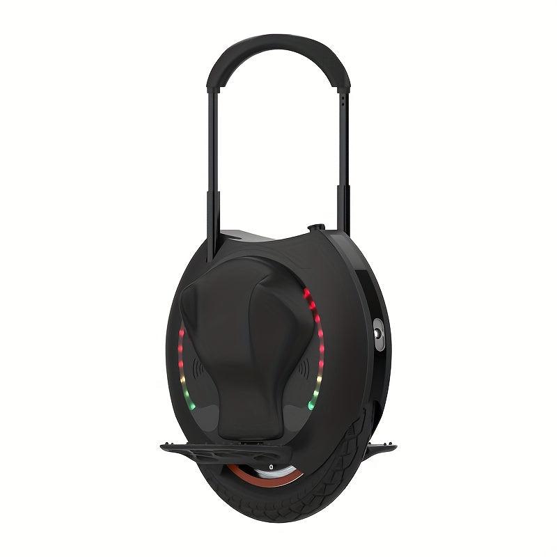 Kingsong 16S Electric Unicycle with 749W Motor 840Wh Battery 19Mph 49.7Miles Max load 264.5 Lbs 16inch Diameter tire, Personal Transport, Longdistance Travel, Modern Unicycle, Sleek Design, Highperformance Motor, Durable Cons