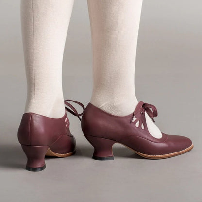 Women'S Large Size Chunky Low Block Heel Pointed Toe Lace-Up Sandals - All-Season Round-Toe-like Comfort, Brown Faux Cover Upper & Synthetic Cover Lining, European-Inspired Elegant Casual to Semi-Formal Shoes with Arch Suppor