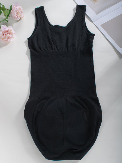 1pc CELILIN Women's Full-Coverage Tummy Control Bodysuit - Seamless Compression Shaping Suit with Bust & Abdominal Shaping, Postpartum Wear, Solid Color Full-Body Shaper (Hand Wash/Dry)