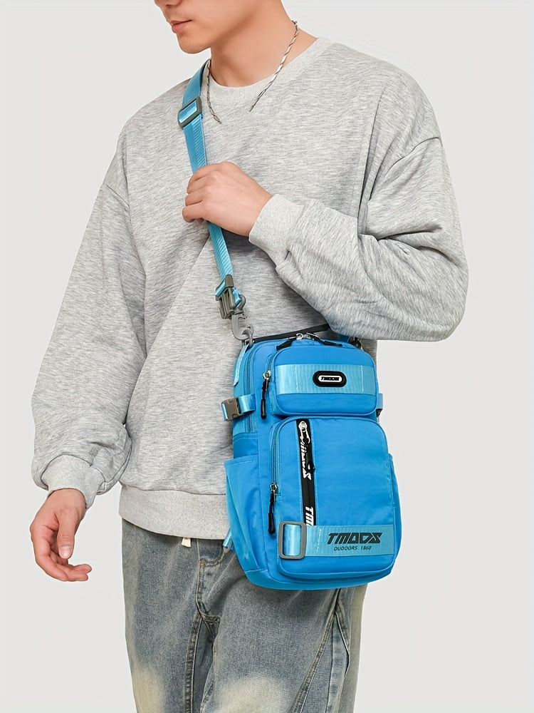Unisex Fashion Anti-Theft Crossbody Bag - Lightweight Oxford Material, Secure Zip Closure, Adjustable Strap, Perfect for Travel & Everyday Use, Crossbody Ba