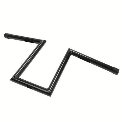 [Sportster Handlebars] Drag 10-1/2" Rise 1" Ape Hanger Z-Bar Handlebar  Sportster XL Dyna, Motorcycle Handlebars, Motorcycle Handlebars Straight, High Rise Handlebars For Motorcycle