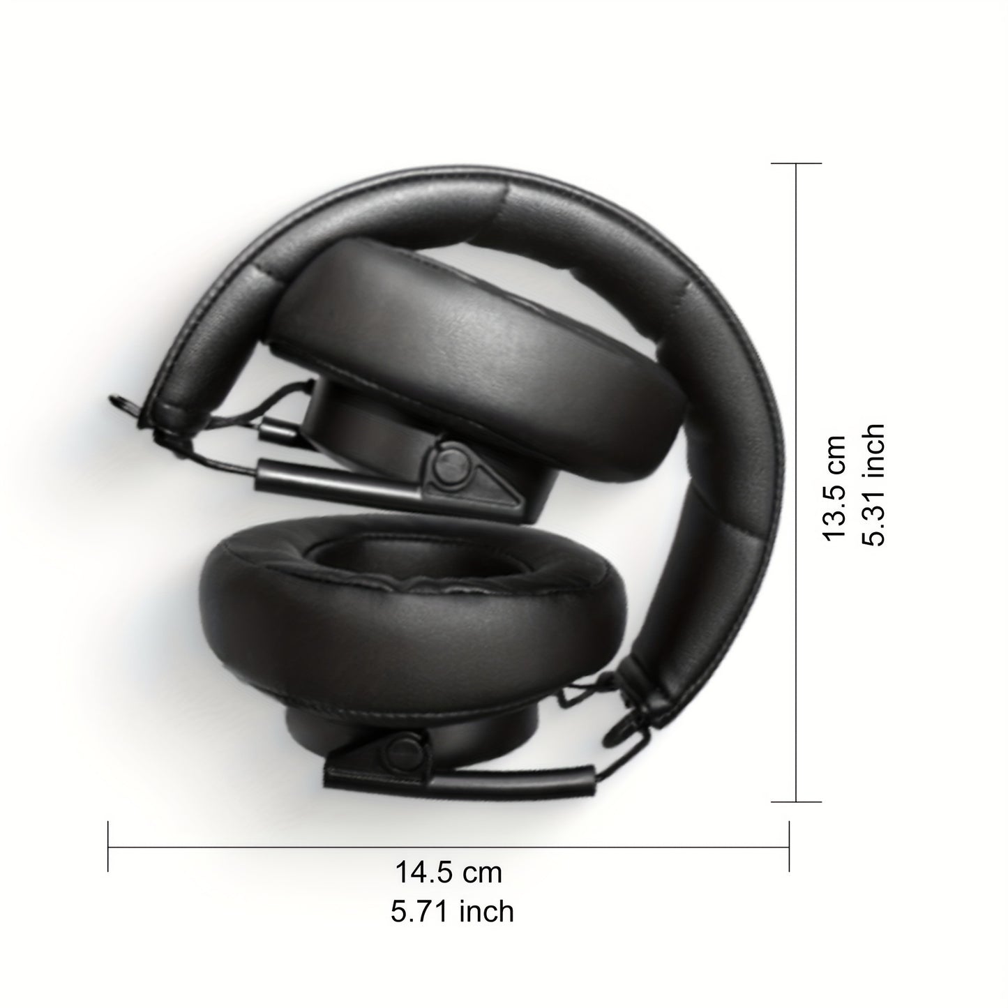 [Colusi M21 Gaming Headset] Colusi M21 Wired Gaming Headset | Soft Memory Foam Cushion, 3.5mm Audio Jack, Foldable Design for PC, PS4, PS5 - Golden, Portable