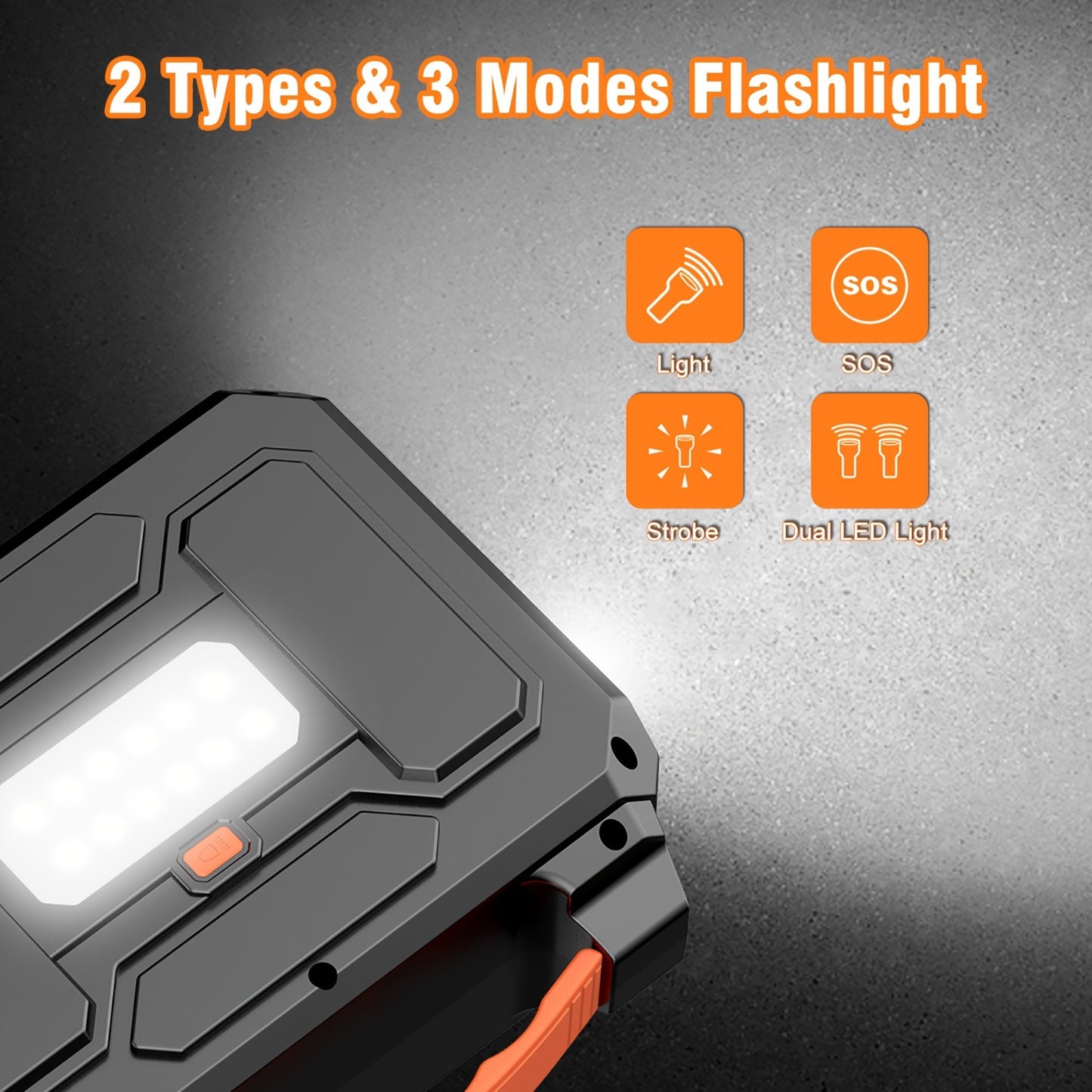 300W/100W Portable Power Station Solar Generator, (Solar Panel Optional), 146Wh/260Wh/296Wh High Capacity Battery Pack, With 2x 110V AC Outlet, DC USB C Port, LED Light, Power Bank For Outdoor Camping Hiking Road Trip Cycling
