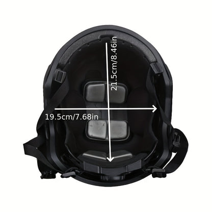 FAST Tactical And Skull Mask Set with Enhanced ABS, Adjustable Knob for CS Paintball Outdoor Activities Maximum Protection for Paintball, Hunting!Cosplay Photo Props, Bar Club Rave Party Supplies, Gift & Collection, Halloween