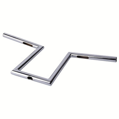 [Sportster Handlebars] Drag 10-1/2" Rise 1" Ape Hanger Z-Bar Handlebar  Sportster XL Dyna, Motorcycle Handlebars, Motorcycle Handlebars Straight, High Rise Handlebars For Motorcycle