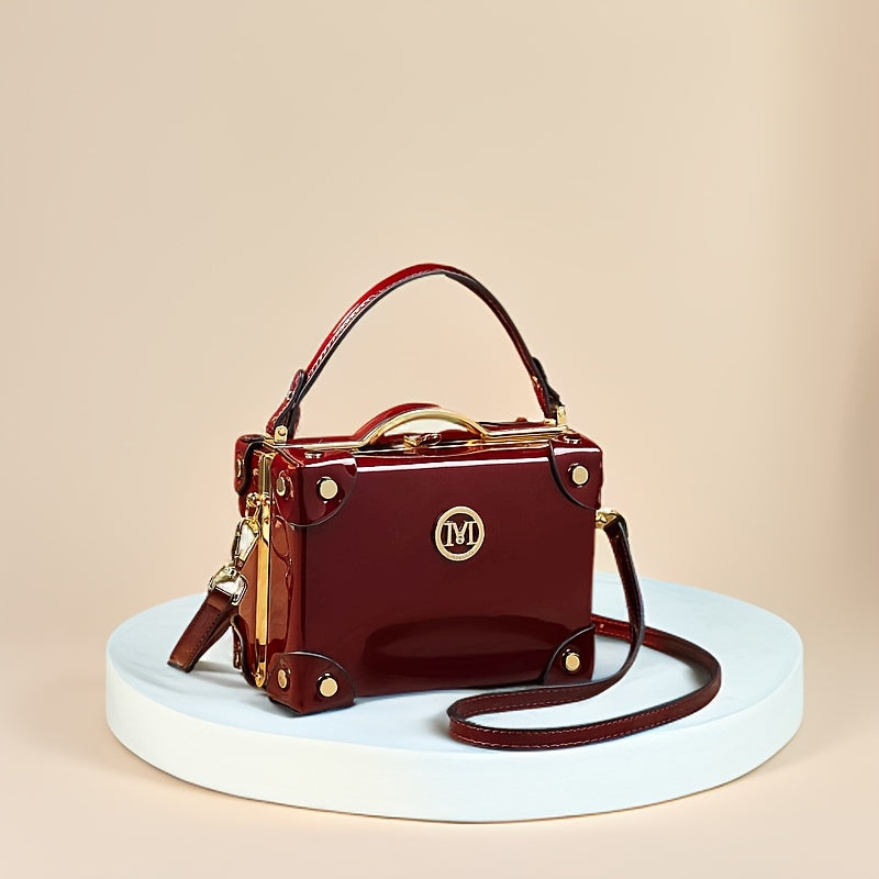 2025 New Model - Chic Mini Crossbody Box Bag - Delicate Design, Stylish and Compact for Women - Perfect for Daily Use and Travel - A Square Handbag Perfect for Parties