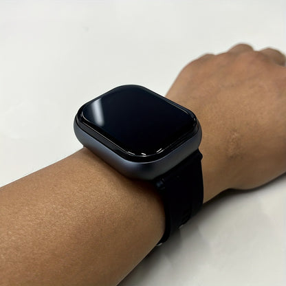 New 2-in-1 Multifunctional Smart Watch with Steel Strap, Black/Silvery 2 Colors Available, Supports Call Answering, Sports Smart Watch, 2.01-inch HD Screen, Comes with TWS Wireless Earbuds, Suitable for Men and Women Fitness