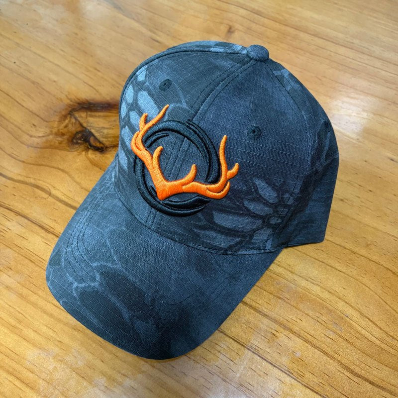 Unisex Deer Antler Embroidered Camouflage Baseball Cap | Outdoor Adjustable Curved Brim, Breathable, Fitted, Closure