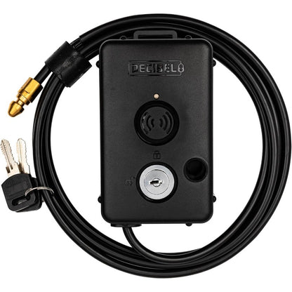 Decibel 6ft Anti Theft Cable Lock with 100dB Loud Alarm Security Lock for Outdoor Gear Power Tools Kayaks Generators