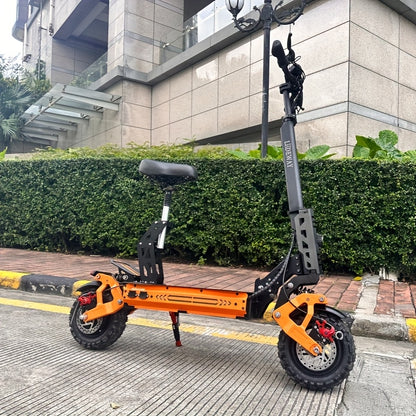 Adult Electric Scooter with 37-Mile Range, 11'' All-Terrain Offroad Tires & Dual Brakes - Foldable E-Scooter with Absorption, LCD Display, /NFC, 2-in-1 Power (/) for Commuting, Long Range Riding (Heavy