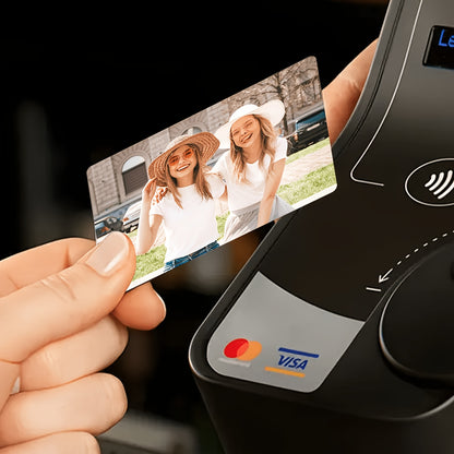 8/16pcs, Custom Credit Card PVC Stickers - Scratch-Resistant Debit Card Decals, Custom Size High Quality Bank Card Skins with Fade-Proof Coating