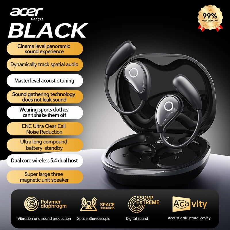 TWS Wireless Headphones, Noise Cancelling In-Ear Design, Lightweight Touch Control Long Battery Life HIFI Sound, Compatible with iOS/Android, Ideal Gift for Calls Sports & Running