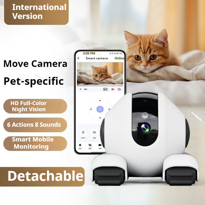 Brand A Exclusively Sells Ultra-High-Definition Pet Monitoring Devices, Mobile Home Video Intercoms, Fully Automatic Feeding Smart Cameras, Network Cameras, Robotic Pet Trackers, Remote-Controlled Feeding Machines for Cats, D