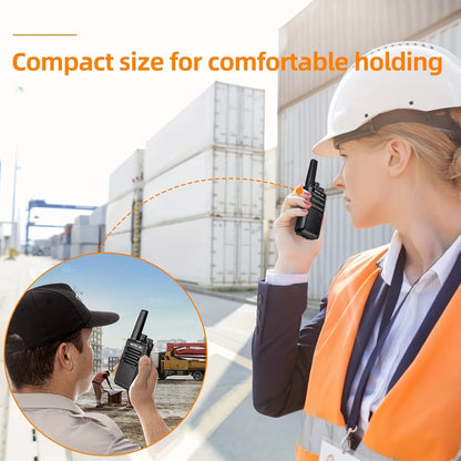 2/4/6/10/20pcs Walkie Talkie, Retevis Walkie Talkies Rechargeable,Portable FRS Two-Way Radios for Adults,Heavy Duty 2 Way Radios Long Range,USB Charging Base,License Free Walkie Talkie for Road Trip Gifts Camping