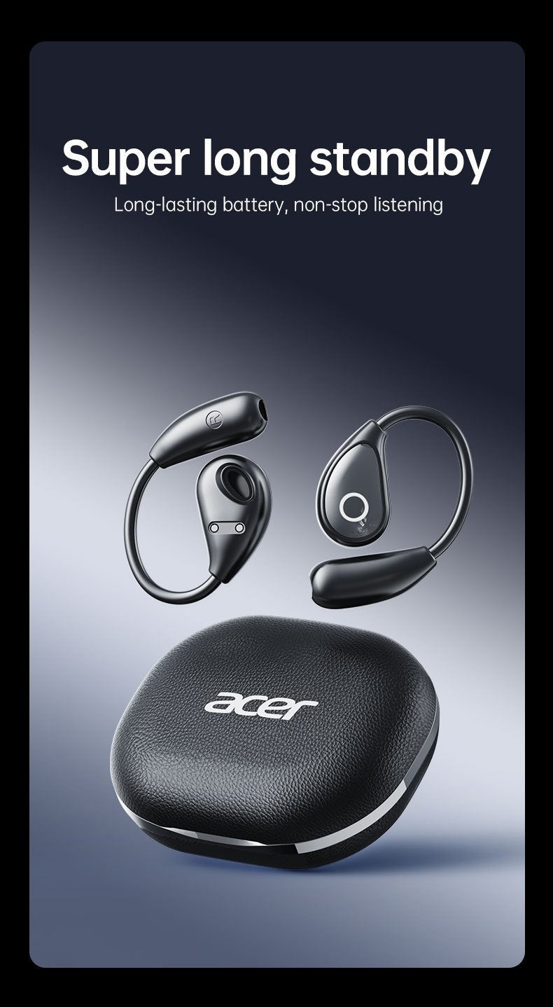 TWS Wireless Headphones, Noise Cancelling In-Ear Design, Lightweight Touch Control Long Battery Life HIFI Sound, Compatible with iOS/Android, Ideal Gift for Calls Sports & Running