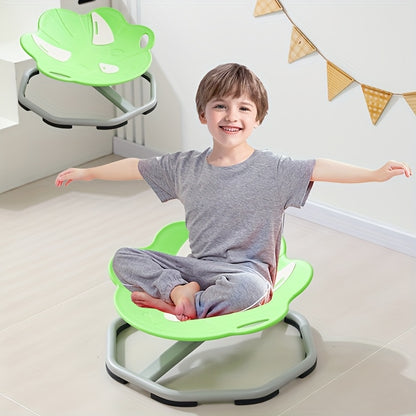 Kids Sensory Spinning Chair for Autism Ages 3+, Sit And Spin Swivel Chair for Kids with ADHD, Sensory Chairs for Autistic Children, Sensory Toys for Motion Sickness, Balance Training, Sensory Stimulation, Smooth Spinning Mech