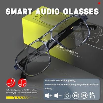 All-in-One Smart Glasses: Advanced blue light filtering & photochromic lenses, open-ear HD audio, and ultra-lightweight design. Enjoy seamless calls, music, and all-day comfort.