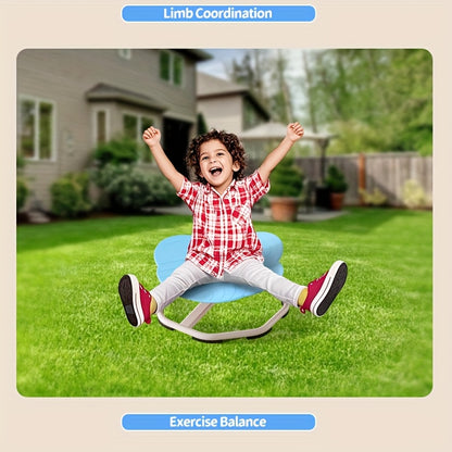 Kids Swivel Chair | Kids Sensory Spinning Chair for Autism | Body Coordination Training Chair | Cat Claw Shaped Non Slip Sensory Toys 360° Spinning Chair for Kids Aged 3+ | Back to School Supply