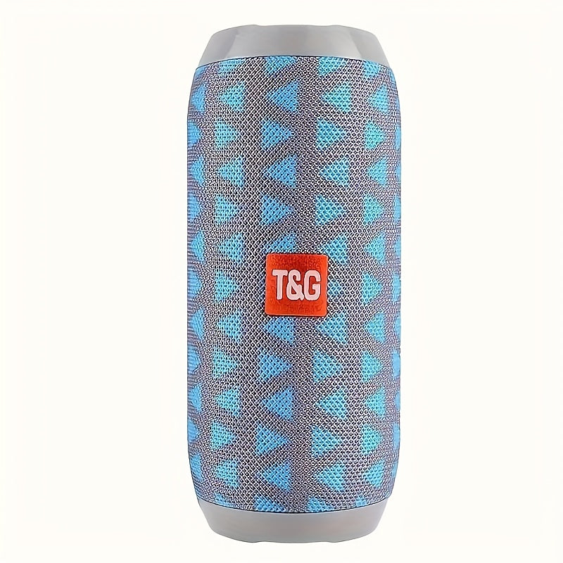 TG117 Portable Wireless Speaker, IPX4, TWS Stereo, Compatible With FM TF USB Insertion Card, Connected To Phone/tablet/TV, Wireless Portable Audio, Electronic Products, Birthday Party Gifts, Thanksgiving, Christmas Gifts