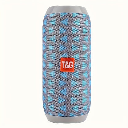 TG117 Portable Wireless Speaker, IPX4, TWS Stereo, Compatible With FM TF USB Insertion Card, Connected To Phone/tablet/TV, Wireless Portable Audio, Electronic Products, Birthday Party Gifts, Thanksgiving, Christmas Gifts