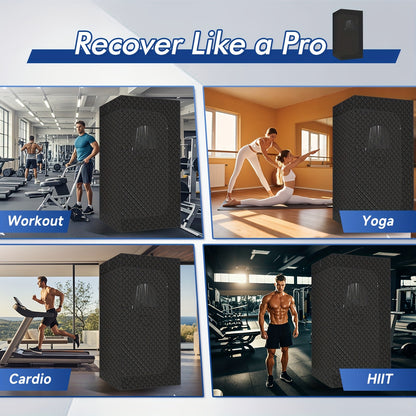 Portable Full-Size Sauna Box for Home - Personal Steam Sauna with Remote Control, Folding Chair & Steamer - Compact Suitable for Body Relaxation,,, 36" x 36" x 71"