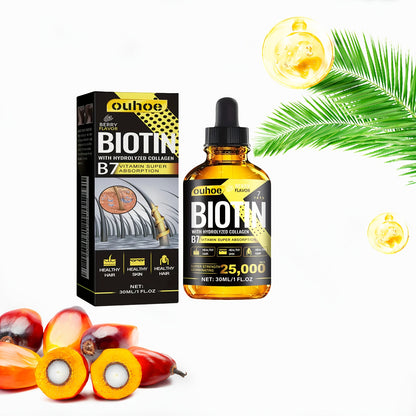 Ginseng Hair Oil, Pure Liquid Vitamin for Deep Hydration