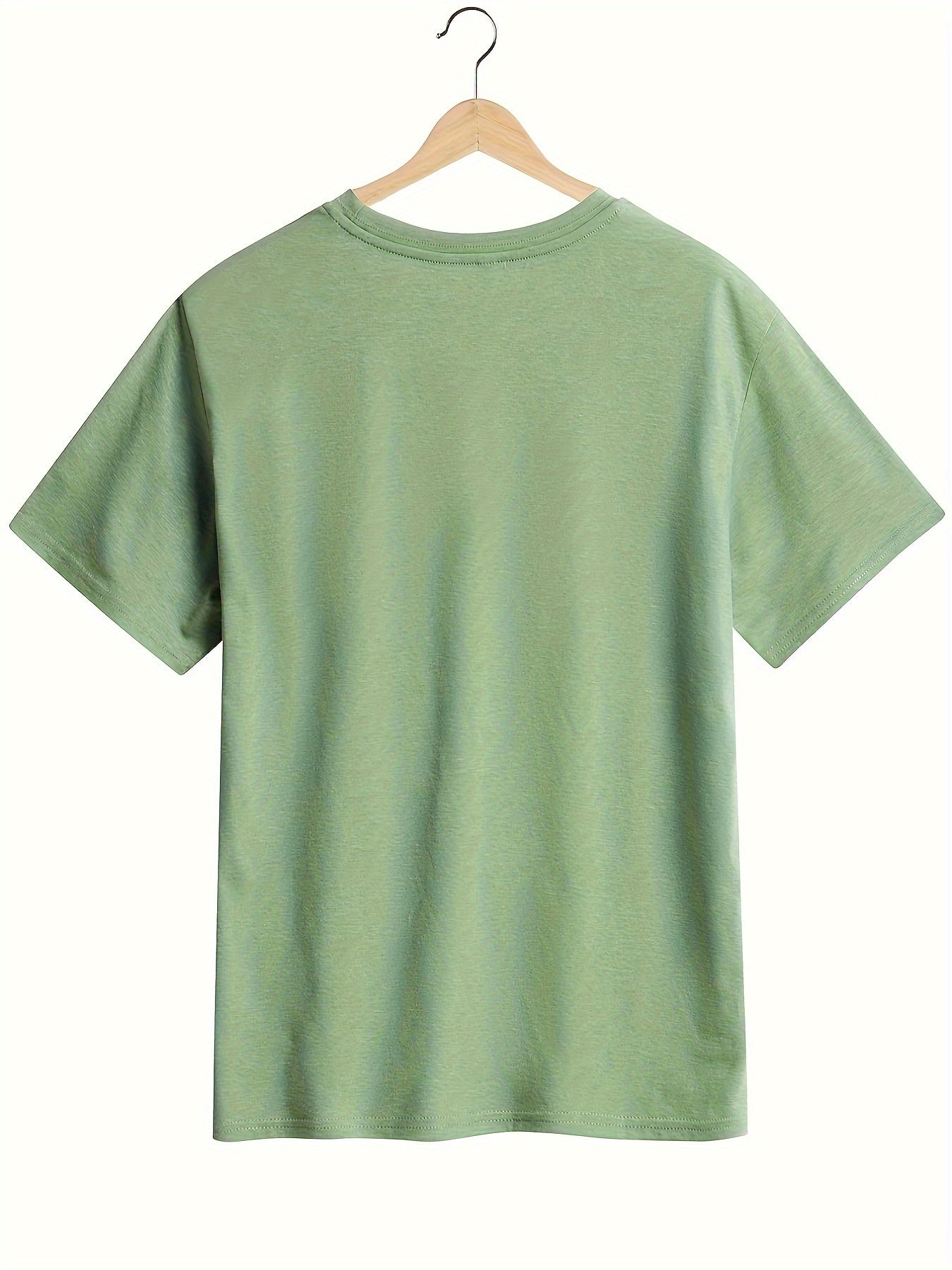 Mom Grandma Print Crew Neck T-shirt, Casual Short Sleeve Top For Spring & Summer, Women's Clothing