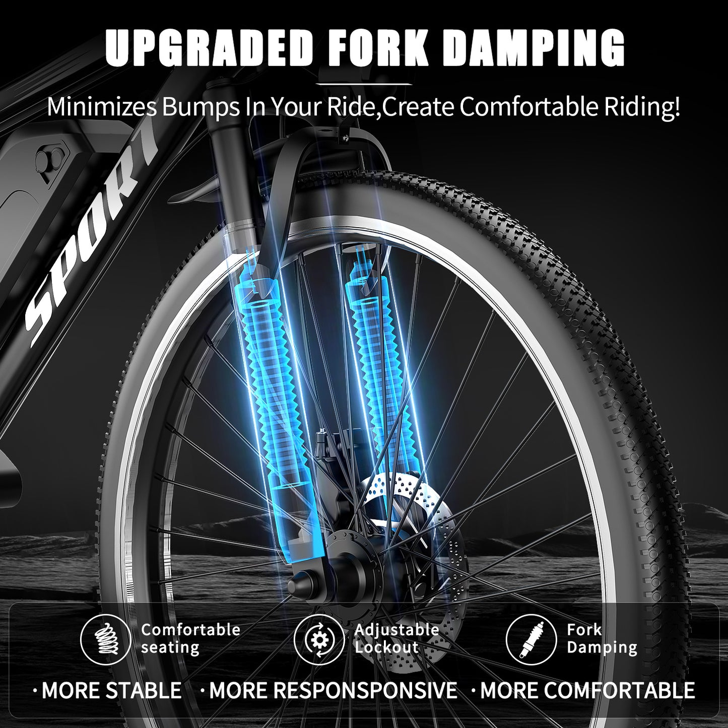 25MPH 26'' Electric Mountain Bike - 749W Motor, 10Ah Removable Battery, 7-Speed Gears, LCD Display, Disc Brakes, 330 lbs Capacity - Off-Road & Commuting Bicycle for Adventure Seekers, Electric Bike for Men, Electric Mountain