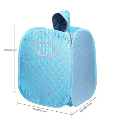 Portable Steam Sauna Tent- Pop-Up, Foldable Home Spa Room Sweat Tent, Indoor Wet Sauna Box
